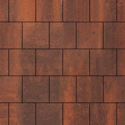 Тротуарная плитка Steinrus Валенсия Color Mix Брук 80 мм