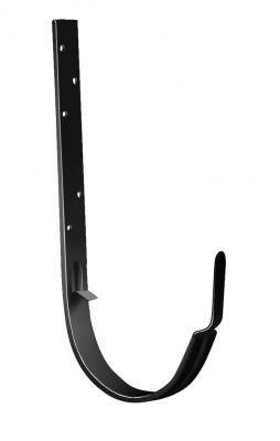 Крюк длинный Grand Line глянцевый 125 мм RAL 9005 Черный мох