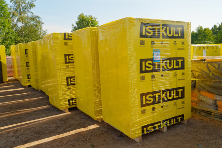 Газобетонные блоки Istkult Егорьевск D500 625х100х250 перегородочные