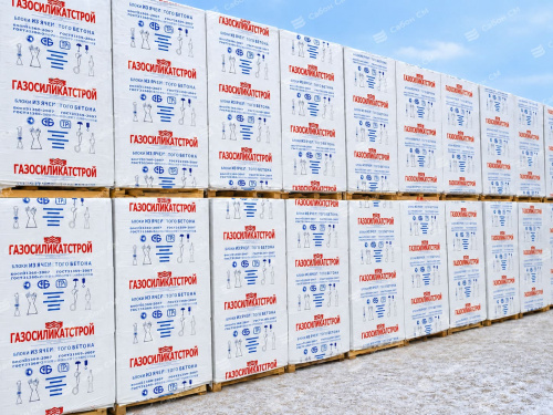 Блок газоcиликатный ГК Газосиликат 600х400х250 стеновой, D600